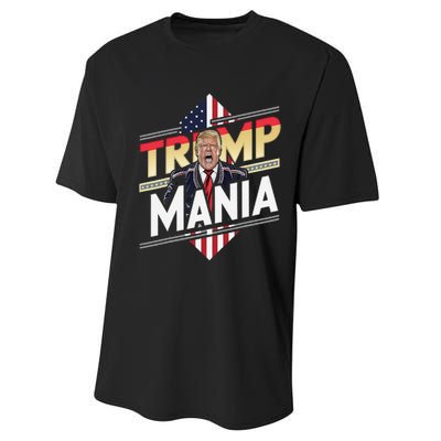 Trump Republican Convention Wrestling Meme Funny Trumpamania Performance Sprint T-Shirt