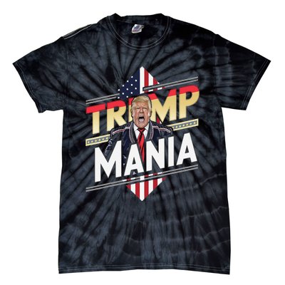 Trump Republican Convention Wrestling Meme Funny Trumpamania Tie-Dye T-Shirt