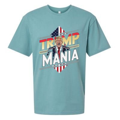 Trump Republican Convention Wrestling Meme Funny Trumpamania Sueded Cloud Jersey T-Shirt