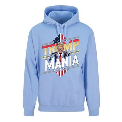 Trump Republican Convention Wrestling Meme Funny Trumpamania Unisex Surf Hoodie