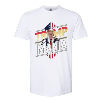 Trump Republican Convention Wrestling Meme Funny Trumpamania Softstyle CVC T-Shirt