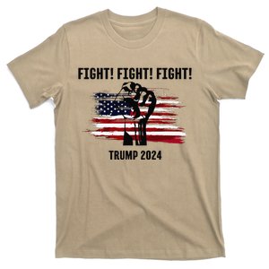 Trump Rally Campaign 2024 Fight Fight Fight T-Shirt