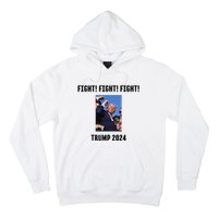 Trump Rally Campaign 2024 Fight Fight Fight Hoodie