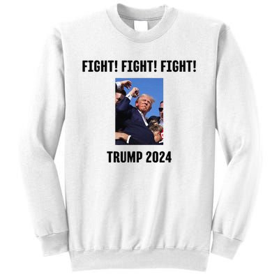 Trump Rally Campaign 2024 Fight Fight Fight Sweatshirt