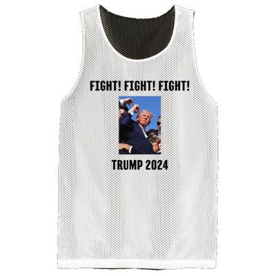 Trump Rally Campaign 2024 Fight Fight Fight Mesh Reversible Basketball Jersey Tank