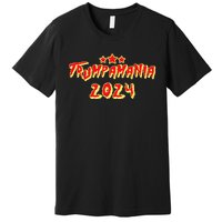 Trump Republican Convention Wrestling Meme Trumpamania Premium T-Shirt