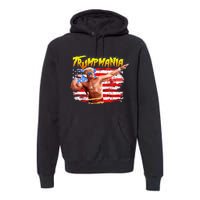 Trump Republican Convention Wrestling Meme Trumpamania Premium Hoodie