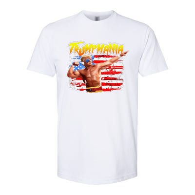 Trump Republican Convention Wrestling Meme Trumpamania Softstyle CVC T-Shirt