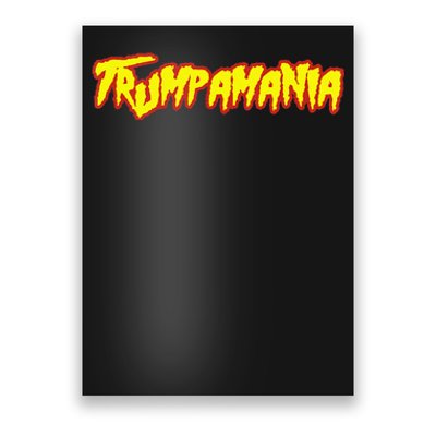 Trump Republican Convention Wrestling Meme Trumpamania Poster