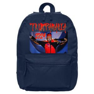 Trump Republican Convention Wrestling Meme Trumpamania Funny 16 in Basic Backpack