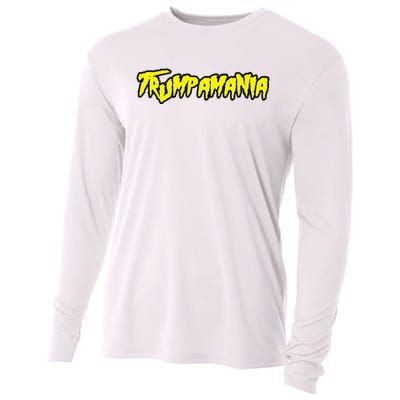 Trump Republican Convention Wrestling Meme Trumpamania Cooling Performance Long Sleeve Crew