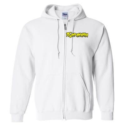 Trump Republican Convention Wrestling Meme Trumpamania Full Zip Hoodie