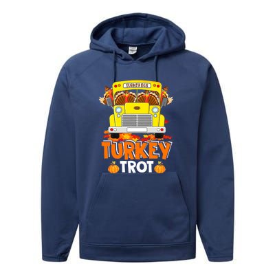 Turkey Run Costume Thanksgiving Running Turkey Trot Performance Fleece Hoodie