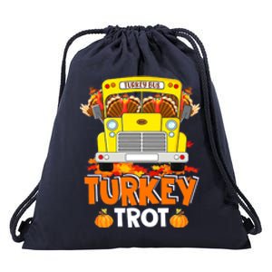 Turkey Run Costume Thanksgiving Running Turkey Trot Drawstring Bag