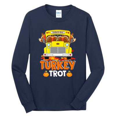 Turkey Run Costume Thanksgiving Running Turkey Trot Tall Long Sleeve T-Shirt