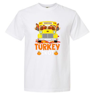 Turkey Run Costume Thanksgiving Running Turkey Trot Garment-Dyed Heavyweight T-Shirt