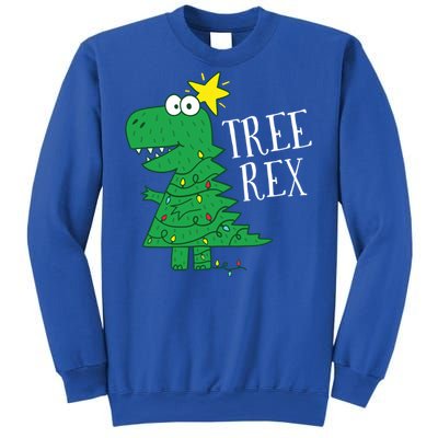 Tree Rex Christmas Dinosaur Christmas Gift Sweatshirt