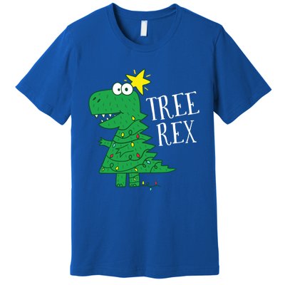 Tree Rex Christmas Dinosaur Christmas Gift Premium T-Shirt