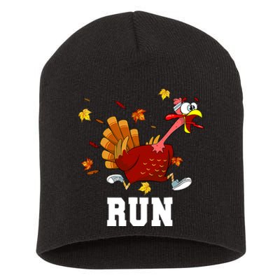 Turkey Run Costume Thanksgiving Running Turkey Trot Short Acrylic Beanie