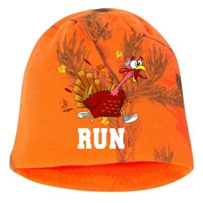 Turkey Run Costume Thanksgiving Running Turkey Trot Kati - Camo Knit Beanie