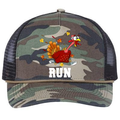 Turkey Run Costume Thanksgiving Running Turkey Trot Retro Rope Trucker Hat Cap