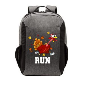 Turkey Run Costume Thanksgiving Running Turkey Trot Vector Backpack