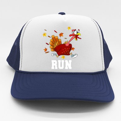 Turkey Run Costume Thanksgiving Running Turkey Trot Trucker Hat