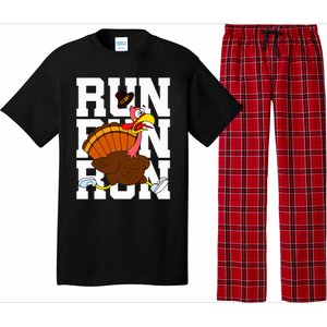 Turkey Run Costume Thanksgiving Running Turkey Trot Pajama Set