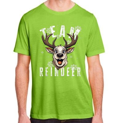 Team Reindeer Christmas Theme Funny Reindeer Tank Top Adult ChromaSoft Performance T-Shirt