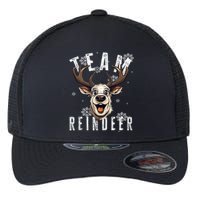 Team Reindeer Christmas Theme Funny Reindeer Tank Top Flexfit Unipanel Trucker Cap