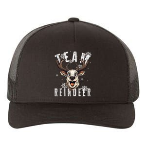 Team Reindeer Christmas Theme Funny Reindeer Tank Top Yupoong Adult 5-Panel Trucker Hat