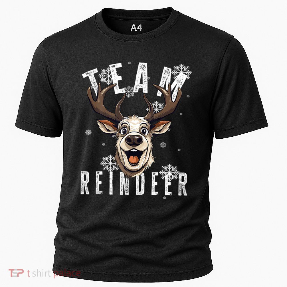 Team Reindeer Christmas Theme Funny Reindeer Tank Top Performance Shirt