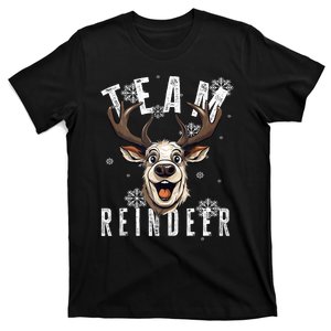 Team Reindeer Christmas Theme Funny Reindeer Tank Top T-Shirt