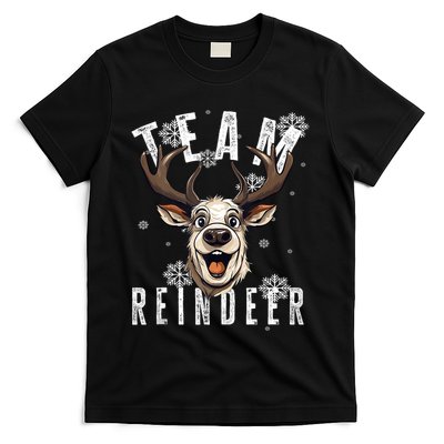 Team Reindeer Christmas Theme Funny Reindeer Tank Top T-Shirt