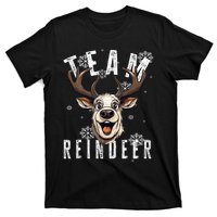 Team Reindeer Christmas Theme Funny Reindeer Tank Top T-Shirt