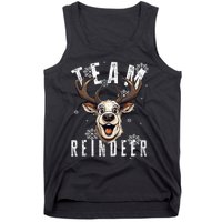 Team Reindeer Christmas Theme Funny Reindeer Tank Top Tank Top