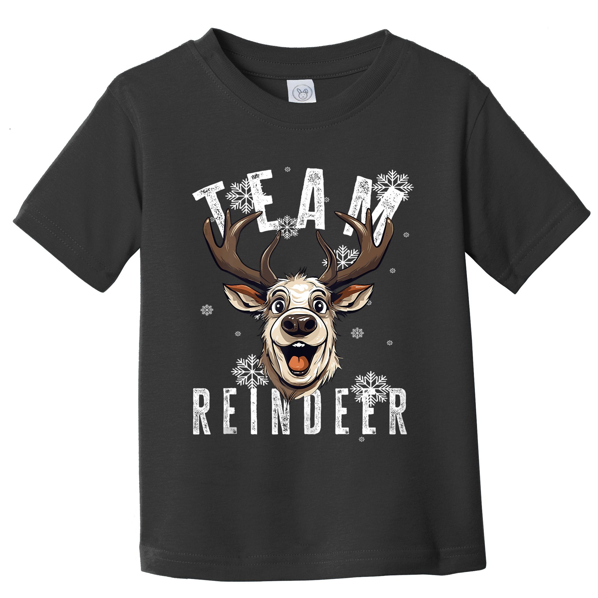 Team Reindeer Christmas Theme Funny Reindeer Tank Top Toddler T-Shirt