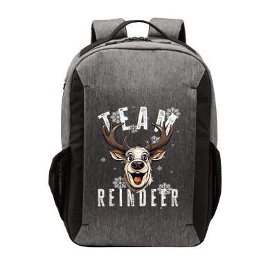 Team Reindeer Christmas Theme Funny Reindeer Tank Top Vector Backpack