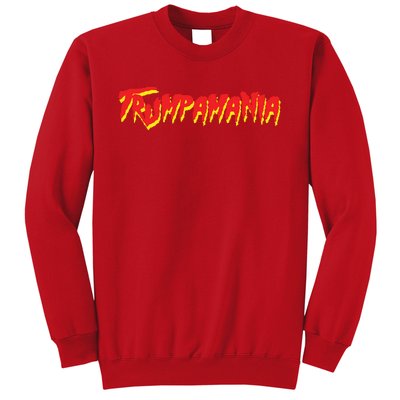 Trump Republican Convention Wrestling Meme Trumpamania Sweatshirt