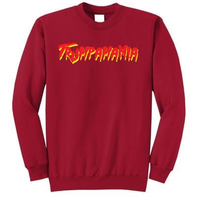 Trump Republican Convention Wrestling Meme Trumpamania Tall Sweatshirt