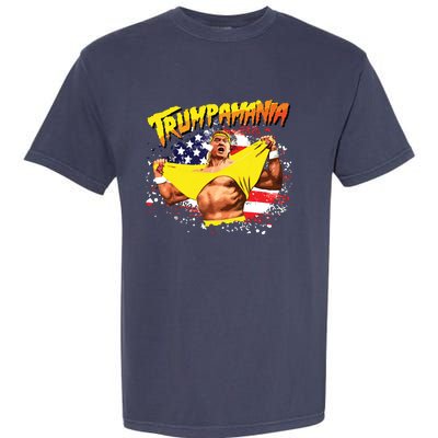 Trump Republican Convention Wrestling Meme Trumpamania Garment-Dyed Heavyweight T-Shirt