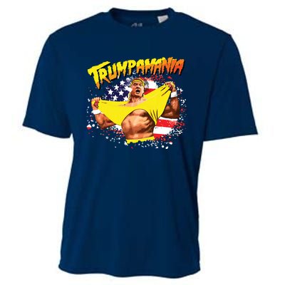 Trump Republican Convention Wrestling Meme Trumpamania Cooling Performance Crew T-Shirt