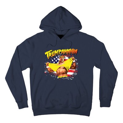 Trump Republican Convention Wrestling Meme Trumpamania Hoodie