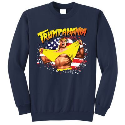 Trump Republican Convention Wrestling Meme Trumpamania Sweatshirt