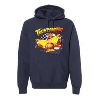 Trump Republican Convention Wrestling Meme Trumpamania Premium Hoodie