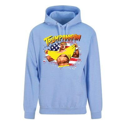 Trump Republican Convention Wrestling Meme Trumpamania Unisex Surf Hoodie