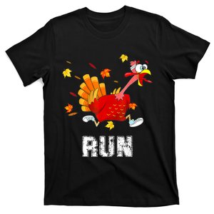 Turkey Run Costume Thanksgiving Running Turkey Trot T-Shirt