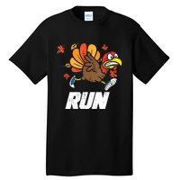 Turkey Run Costume Thanksgiving Running Turkey Trot Tall T-Shirt