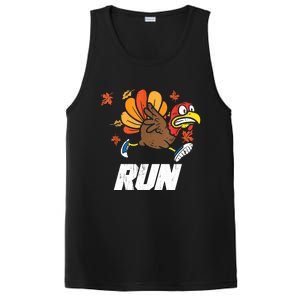 Turkey Run Costume Thanksgiving Running Turkey Trot PosiCharge Competitor Tank