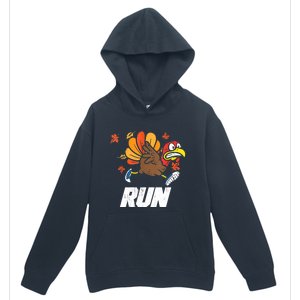 Turkey Run Costume Thanksgiving Running Turkey Trot Urban Pullover Hoodie